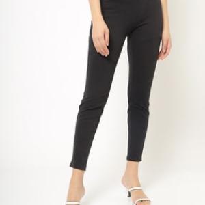 Skinny Fit Flat-Front Trousers