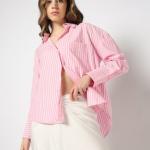 Women Striped Oversized Fit Shirt