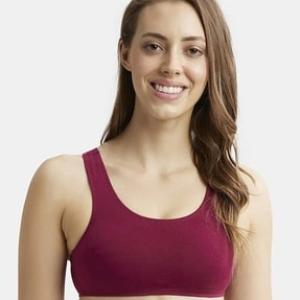 1582 Super Combed Cotton Slip-On Crop Top with StayFresh Treatment