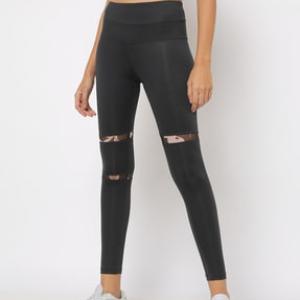 Panelled High-Rise Sports Leggings