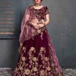 Women Embroidered Flared Lehenga Choli Set