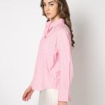 Women Striped Oversized Fit Shirt