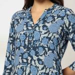 Women Floral Print Straight Kurta