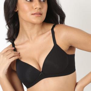 Lightly-Padded Bra with Adjustable Straps