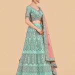 Embellished Lehenga Choli Set with Dupatta