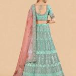 Embellished Lehenga Choli Set with Dupatta