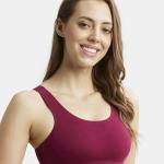 1582 Super Combed Cotton Slip-On Crop Top with StayFresh Treatment