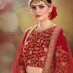 Embroidered Flared Lehenga Choli Set 