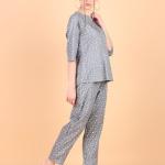 Printed Top & Pyjamas Set