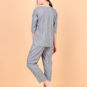 Printed Top & Pyjamas Set