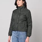 Quilted Regular Fit Biker Jacket