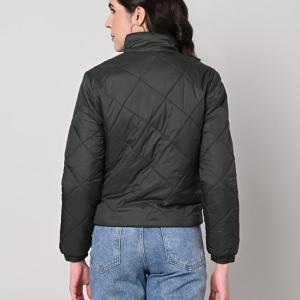 Quilted Regular Fit Biker Jacket