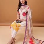 Floral Print Straight Kurta Set