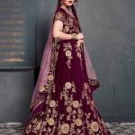 Women Embroidered Flared Lehenga Choli Set