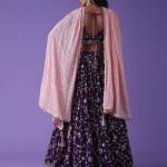 Women Embroidered Flared Lehenga Choli Set 