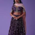 Women Embroidered Flared Lehenga Choli Set 