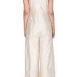 Buy Aastha Jain Embroidered Jumpsuit For Women Available online at Scrollnshops S / White