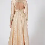 Aastha Jain Ash Rose Embroidered Anarkali Set for Women at Lovel