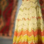 Bhumika Vaid - Women Yellow Organza And Cotton Print and Naima Kurta and Dhoti Pant Set| Kanika's| Destination Wedding