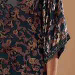 Aastha Jain Midnight Blue Printed Kurta Set for Women at Lovel