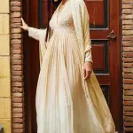 Buy Aastha Jain Anarkalis for women online at ScrollnShops Gold / L