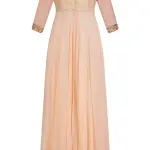 Aastha Jain Pink Emboidered Maxi Dress for Women at Lovel