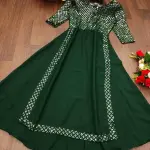 New Fancy Embroldery Sequence Work Fancy Gown With Party Wear