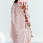 Eesha Mahajan Nude Embroidered Kurta Set for Women at Lovel