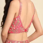 Buy Aastha Jain Embroidered Cape Set For Women Available online at Scrollnshops 6XL / Pink