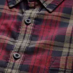 Roadster Men Maroon & Navy Blue Checked Pure Cotton Casual Sustainable Shirt (44) by SANKAN