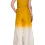 Buy Aastha Jain Ombre Jumpsuit For Women Available online at Scrollnshops S / Yellow