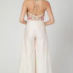 Buy Aastha Jain Embroidered Jumpsuit For Women Available online at Scrollnshops M / Pink