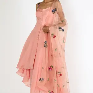 Eesha Mahajan Blush Pink Printed Kurta Set for Women at Lovel