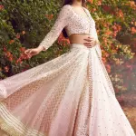 Buy Aastha Jain Embroidered Lehenga Set For Women Available online at Scrollnshops S / White