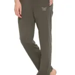 CUPID Women Relaxed Fit Cotton Lounge Pants, Comfortable Track Pant, Lower, Sports Trouser, Solid Slim Joggers n Daily Gym Wear for Ladies