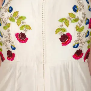 Buy Aastha Jain Embroidered Jumpsuit For Women Available online at Scrollnshops S / White