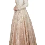 Buy Aastha Jain Embroidered Anarkali Set For Women Available online at Scrollnshops S / White