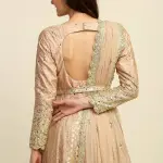 Buy Aastha Jain Embroidered Anarkali Set For Women Available online at Scrollnshops XXL / Gold