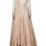 Buy Aastha Jain Embroidered Anarkali Set For Women Available online at Scrollnshops S / White