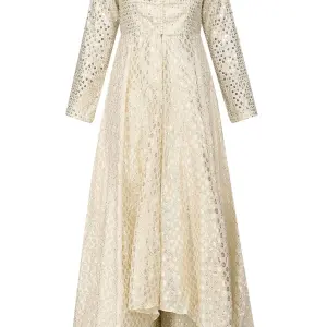 Aastha Jain Ivory Embroidered Kurta Set for Women at Lovel