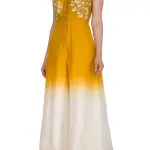 Buy Aastha Jain Ombre Jumpsuit For Women Available online at Scrollnshops S / Yellow