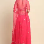 Buy Aastha Jain Embroidered Cape Set For Women Available online at Scrollnshops 6XL / Pink