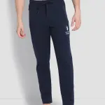 USPA Innerwear Solid LR006 Lounge Track Pants - Pack Of 1, Blue (S)